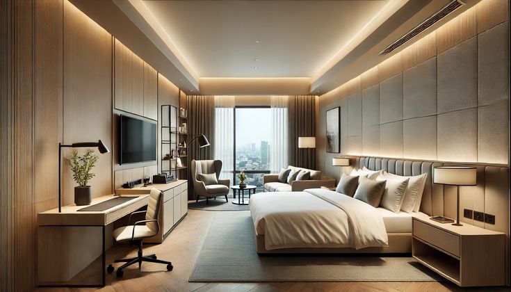 Executive hotel room in Kenya for business travelers